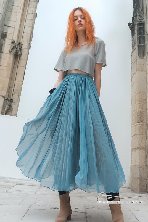 Vibrant fashion inspiration featuring bold colors and a gothic backdrop