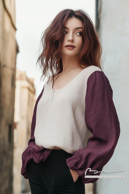Burgundy Waves: Eco-Friendly Fashion Inspiration in Gothic Quarter