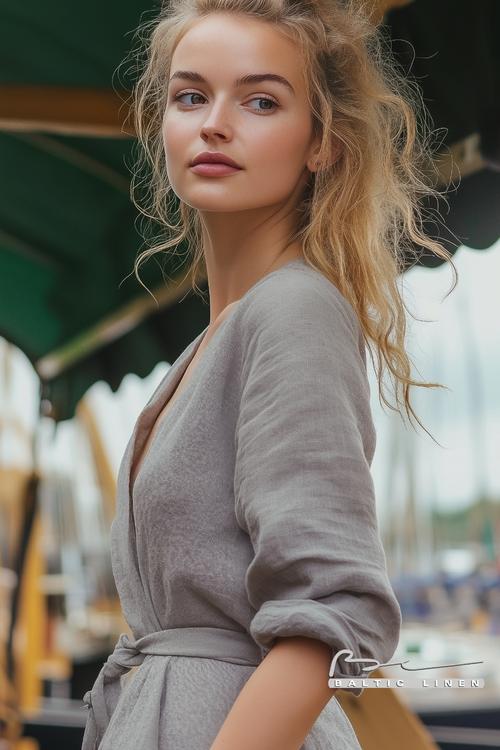 Eco-Friendly Fashion Inspiration: Honey-Blonde Curls in London Market
