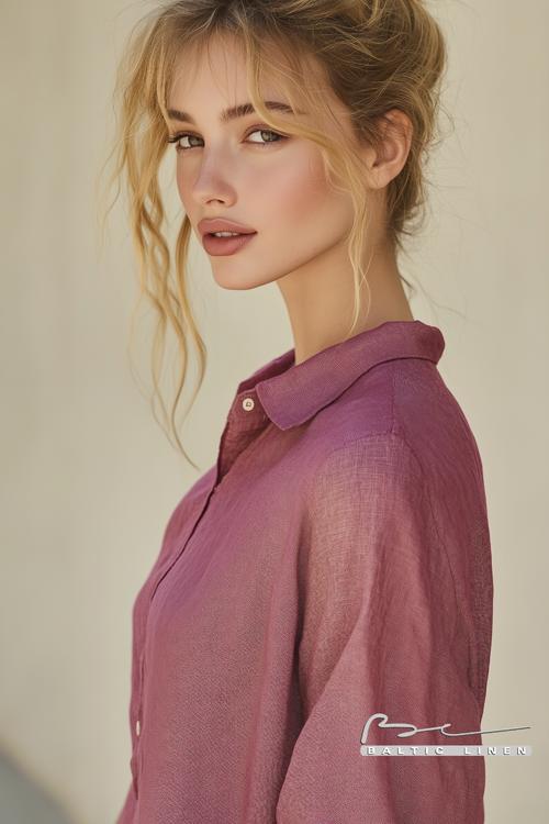 Stunning eco-friendly honey-blonde curls for a radiant look
