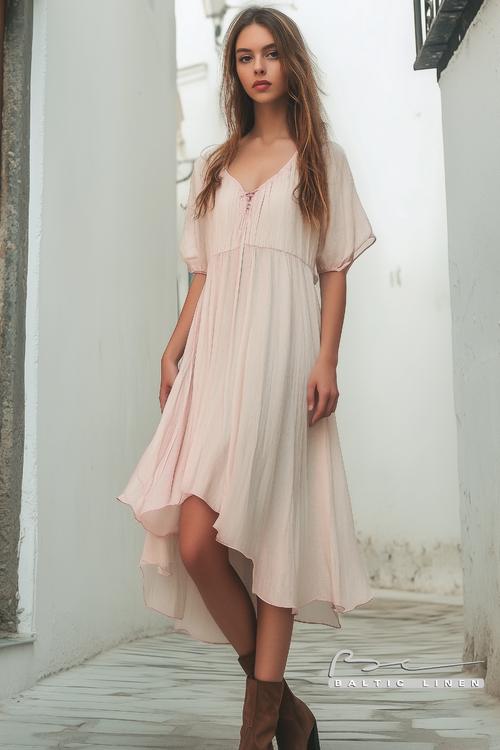 Stunning Linen Dress Style Inspiration in Granada's Realejo District