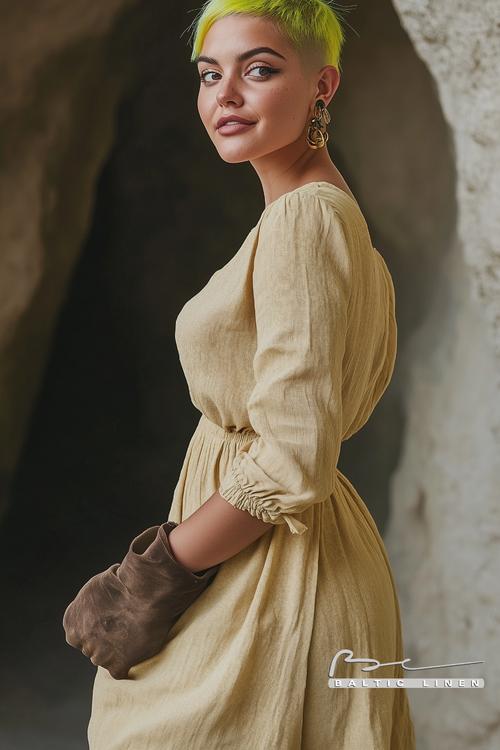 Chic linen dress ideas inspired by eco-friendly Granada caves