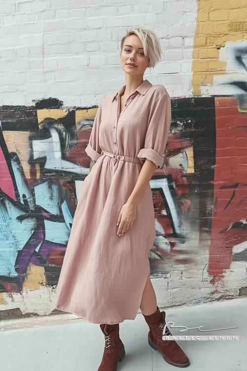 Chic aerial view of Shoreditch showcasing casual elegance inspired by Carla Bruni