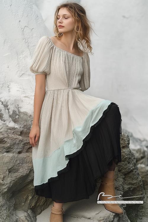 Stunning Eco-Friendly Linen Dress for Timeless Elegance