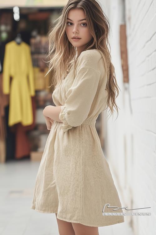 Stunning oversized linen dresses perfect for fall fashion inspiration