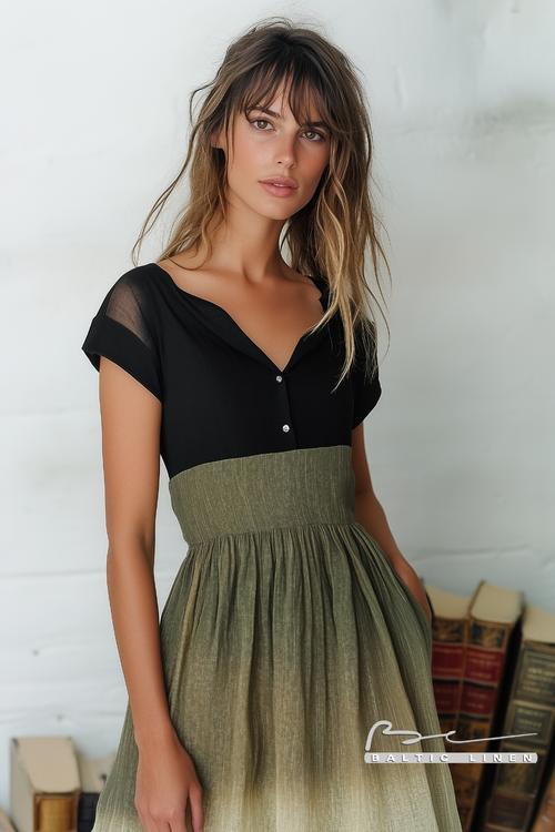 Chic linen dress styles for a cozy evening and effortless fashion