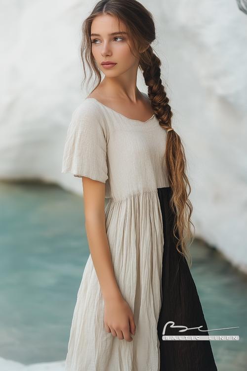 Stunning Fishtail Braid in Gorges du Verdon: Eco-Friendly Hairstyle
