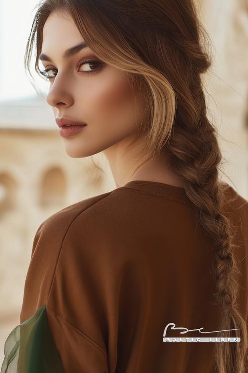 Stunning close-up of Águeda López showcasing unique style in Granada