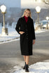 Long winter coat Ella from Baltic Linen