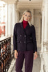 Warm autumn wool jacket Janice from Baltic Linen