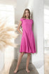 Pure linen dress features short sleeves and a comfortable fit Juste from Baltic Linen