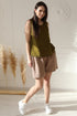 Image 4 of Loose linen blouse and sleeveless & relaxed fit Kathy from Baltic Linen