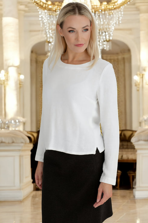 Linen blouse with long sleeves Ketrin from Baltic Linen