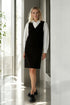 Womens warm wool dress Lily from Baltic Linen