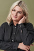 Image 20 of Linen long shirt dress with long sleeves and pockets Nika from Baltic Linen