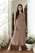 Linen maxi dress without sleeves and perfect for summer Mia from Baltic Linen