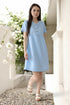 Linen maternity dress with short sleeves and side pockets Milano from Baltic Linen