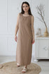 Image 4 of Linen maxi dress without sleeves and perfect for summer Mia from Baltic Linen