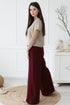Image 3 of Wide leg pants with a wide leg fit and side pockets Patricia from Baltic Linen