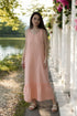 Summer linen dress with a V-neckline and has no sleeves Sheila from Baltic Linen