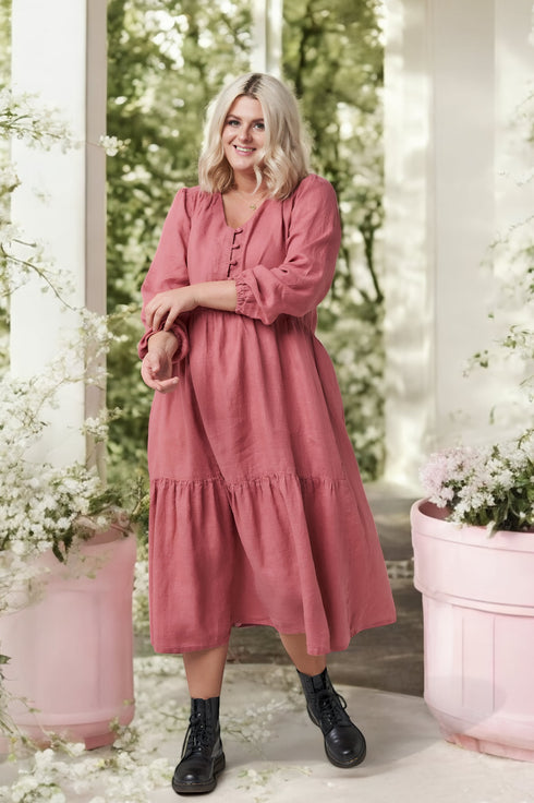 Linen shift dress Sydney