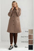 Image 9 of Warm wool coat Ellen from Baltic Linen