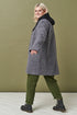 Image 3 of Classics style wool coat with long sleeves and pockets Erika from Baltic Linen