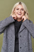 Image 7 of Classics style wool coat with long sleeves and pockets Erika from Baltic Linen