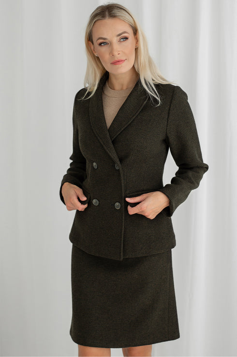 Image 12 of Warm autumn wool jacket Janice from Baltic Linen