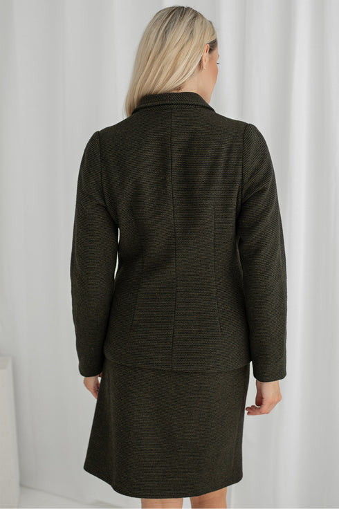 Image 16 of Warm autumn wool jacket Janice from Baltic Linen