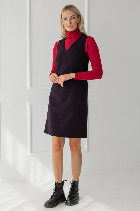 Image 1 of Womens warm wool dress Lily from Baltic Linen
