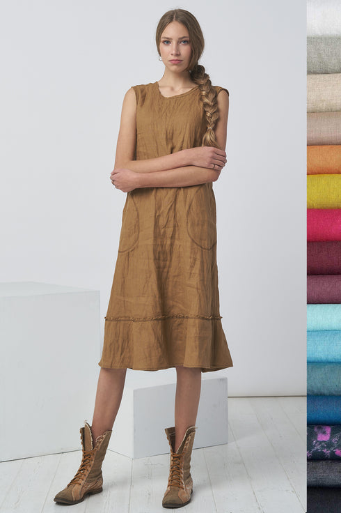 Summer Linen dress Juze