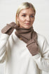 Image 2 of Soft merino wool neck gaiter from Baltic Linen
