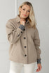 Image 2 of Handmade wool coat with pockets Edita from Baltic Linen