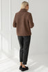 Image 8 of Short winter wool coat with flap pockets Elizabeth from Baltic Linen