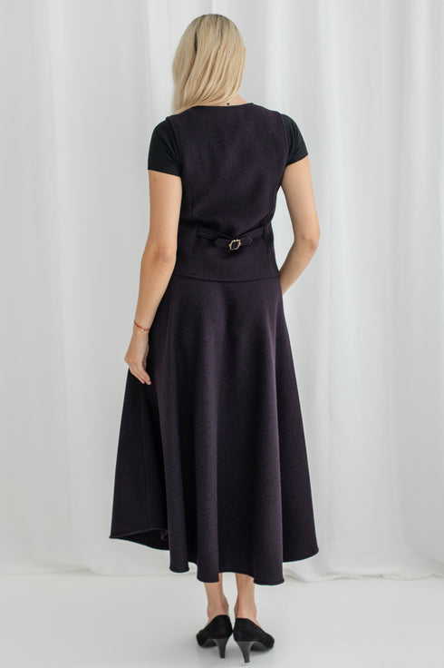 Image 8 of Warm wool vest with pockets Lauren from Baltic Linen