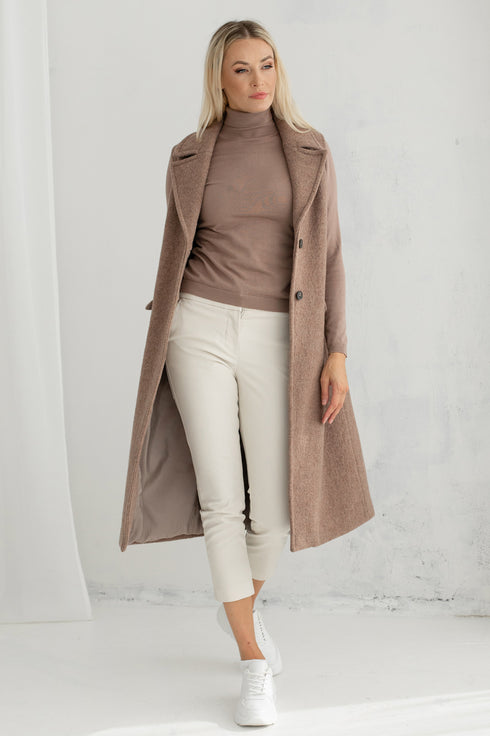 Image 2 of Warm wool vest with flap pockets Lori from Baltic Linen