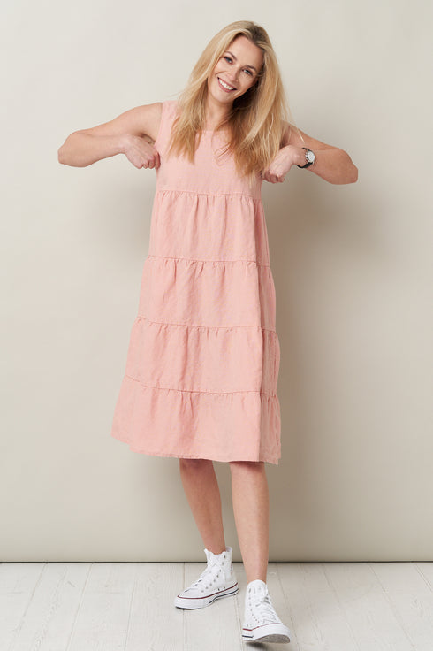 Linen boho sundress Mari