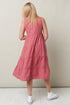 Image 15 of Loose linen dress features high-quality linen material Mari from Baltic Linen