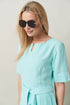 Image 4 of Summer linen dress loose & comfortable and comes with a belt Suri from Baltic Linen