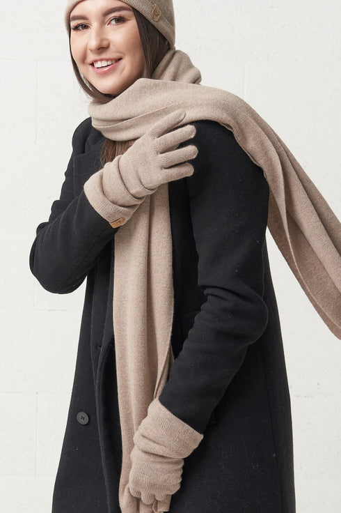 Image 9 of Cashmere warm gloves that are soft and comfortable Jura from Baltic Linen