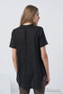 Image 14 of Linen blouse decorated with folded collar and short sleeves Gerda from Baltic Linen