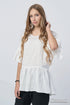 Image 10 of Casual linen blouse 3/4 length sleeves & high-quality design Grete from Baltic Linen