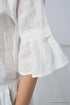 Image 5 of Casual linen blouse 3/4 length sleeves & high-quality design Grete from Baltic Linen