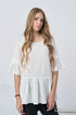 Image 3 of Casual linen blouse 3/4 length sleeves & high-quality design Grete from Baltic Linen