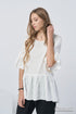 Image 6 of Casual linen blouse 3/4 length sleeves & high-quality design Grete from Baltic Linen