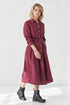 Image 8 of Linen autumn dress in most gorgeous colors & comfortable style Mona from Baltic Linen