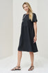 Image 11 of Summer linen dress with printed detail on the front Marlene from Baltic Linen