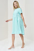 Image 1 of Summer linen dress with printed detail on the front Marlene from Baltic Linen