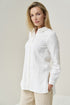 Image 9 of Classic linen shirt with adjustable sleeves and simple collar Kelly from Baltic Linen